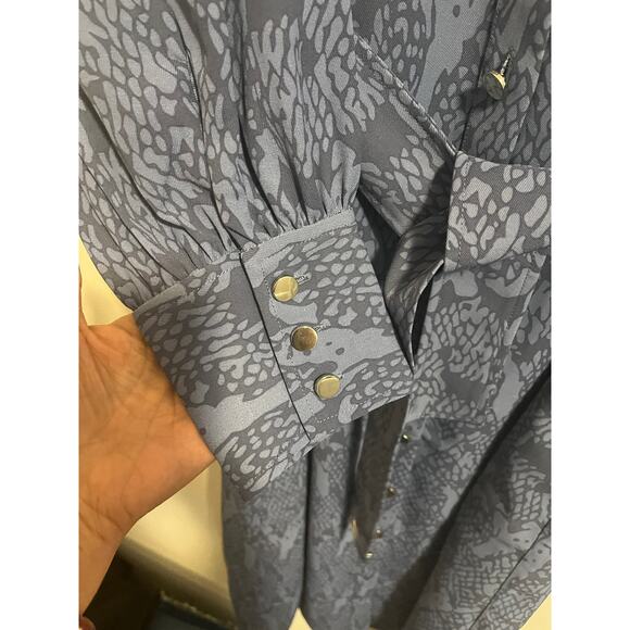 NWOT Soft Surroundings Irina Dress Style N. 2FY87 in Nightshadow Blue Women's M - Picture 8 of 9